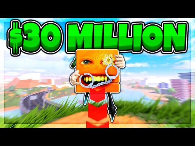 Grinding to $30 Million in Jailbreak as a Cop