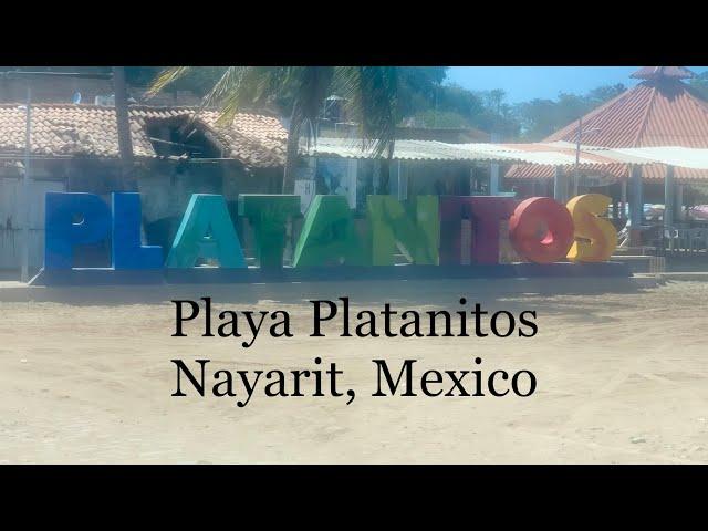 Playa Platanitos Nayarit Mexico|Beach life with drone footage|Beach food Nayarit