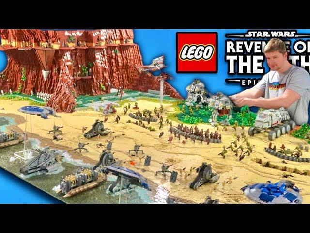 HUGE LEGO Star Wars Battle of Kashyyyk MOC | Over 100,000 Pieces & 200+ Minifigures!