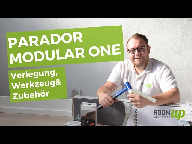 PARADOR Modular One Verlegung + Zubehör