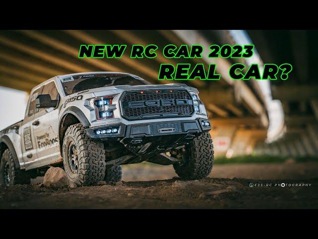 UNBOXING Traction Hobby 1/8 Scale Ford F-150 RAPTOR Test Lighting & Run /Rc Crawler @e3s-rc