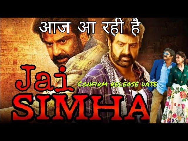 Jai Simha Hindi Dubbed Full Movie Releasing today| Nandamuri Balakrishna, Nayanthara | ZeeCinema