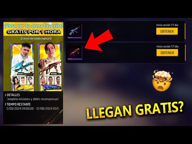 Elige tu Evolutiva Favorita Gratis Free Fire Latam Novedades