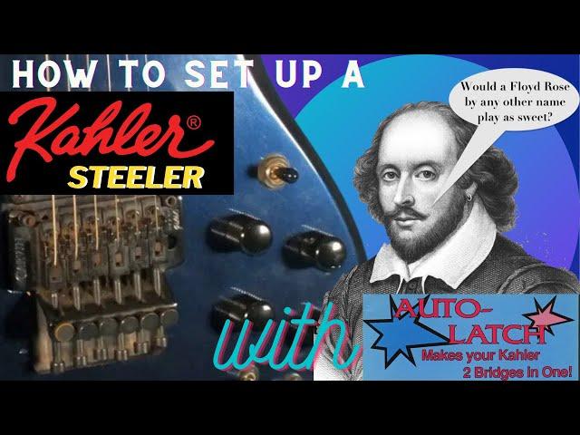 Kahler Steeler With Auto-Latch Full Set Up Tutorial