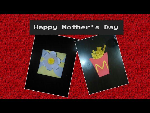 Unique Mother's Day  cards idea's /Ayesha`s Creations