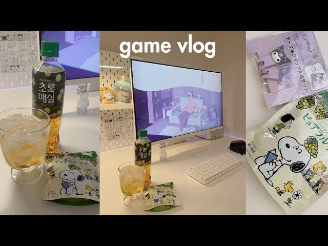 game vlog  cozy gaming, organize w/me, ikea, slice of life