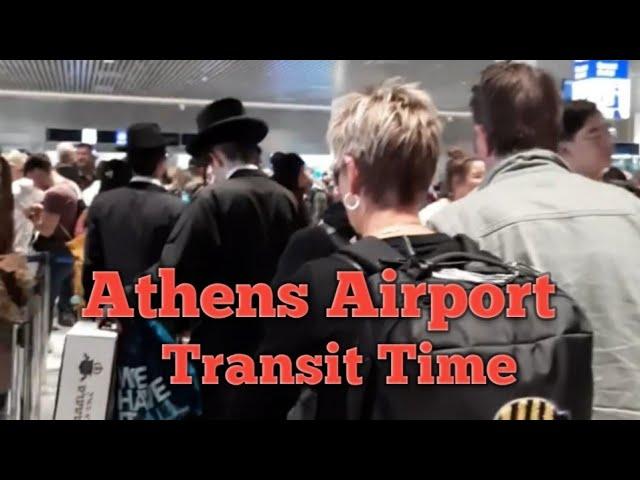 Athens Airport transit time #travel #athens #transit