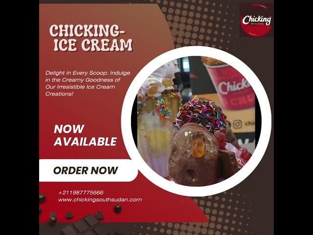 #chicking #jubasouthsudan #foodie #fastfoodrestaurants #icecream #icecreamjuba