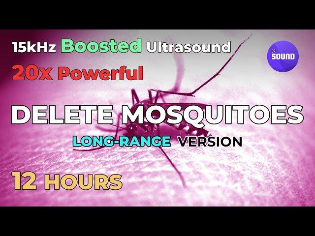 Long-range Mosquito repellent sound - 12 HOURS : Concentrated Ultrasound | Ultrasonic deterrent