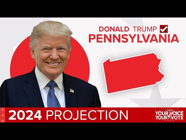 2024 Election: Donald Trump projected to win Pennsylvania