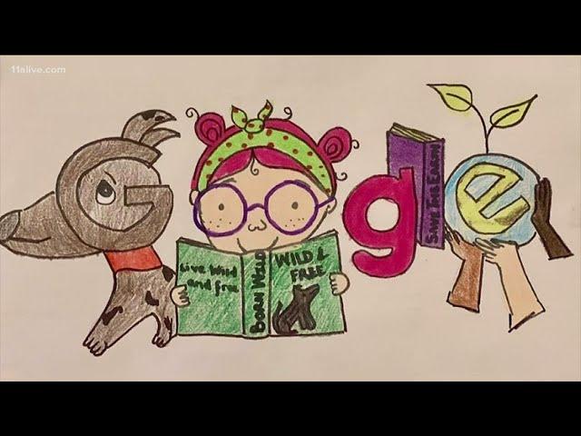 4th grader chosen as Georgia winner in Doodle for Google competition