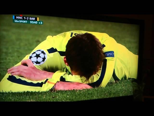 Joe hart penalty save and a incredible messi miss