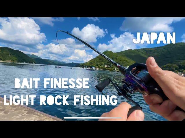 Bait Finesse Light Rock Fishing in Japan - BFS LRF Free Rig