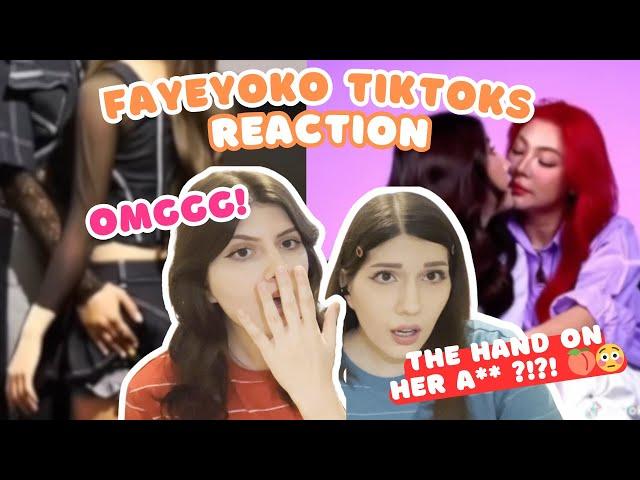 FAYEYOKO TIKTOK EDITS...(CRAZY HAND PLACEMENT!!) | Thai GL Reaction