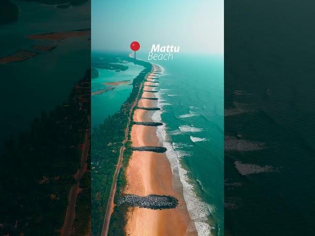 A unique privacy beach in Udupi #shorts #travel #drone