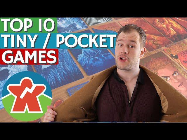 Top Ten Tiny or Pocket Sized Board & Card Games