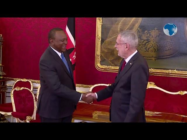 Uhuru holds talks with President of Austria, H.E Alexander Van der Bellen.