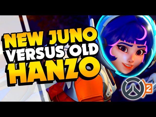 JUNO IS HANZO'S WORST NITE-MARE! | Overwatch 2 Gameplay  #Overwatch2 #OW2