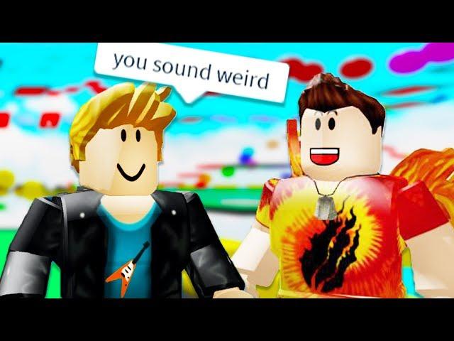 Roblox Obby, but my voice gets HIGHER every death...