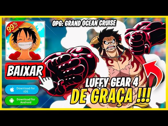 SAIU NOVO JOGO de ONE PIECE Mobile em PORTUGUÊS! OPG: Grand Ocean Cruise