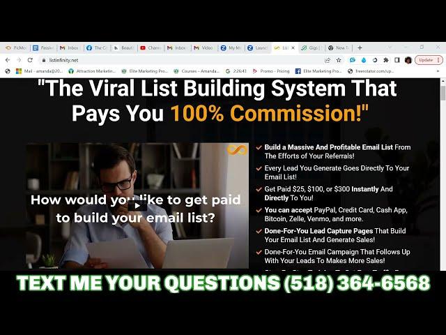 How to Earn $100 Per Day With List Infinity 2024   List Infinity Review