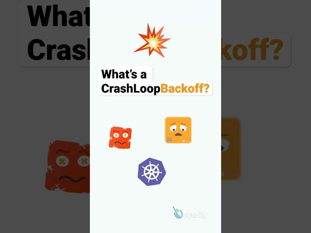 What is a CrashLoopBackoff? - 30s #Shorts