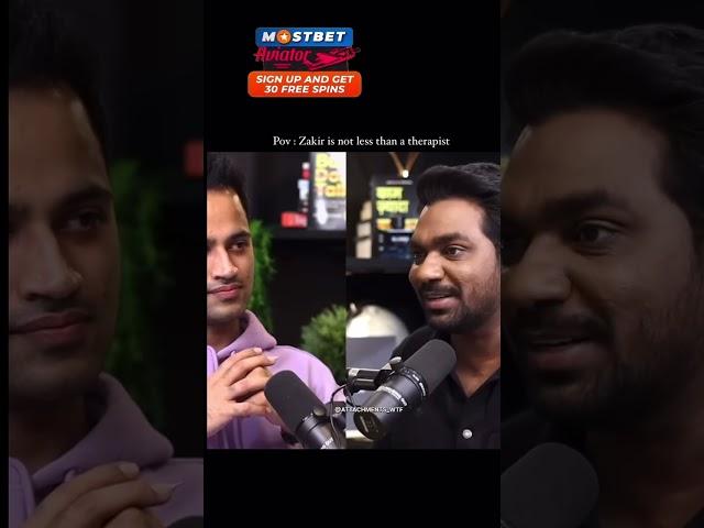 Bada bnne k liye pehle chota banna sikho #podcast @ZakirKhan @rajshamani