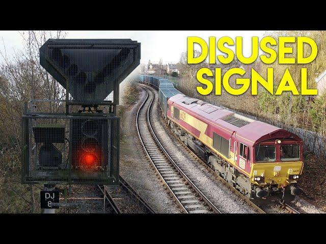 This Signal Has Been Lit For 30 Years On A Disused Railway Line