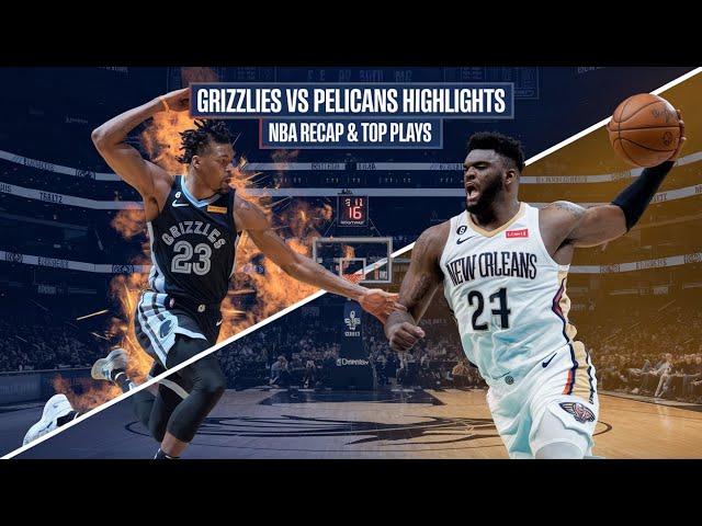 "Grizzlies vs Pelicans Highlights | Ja Morant, Zion Williamson Dominates | NBA Full Game Recap"