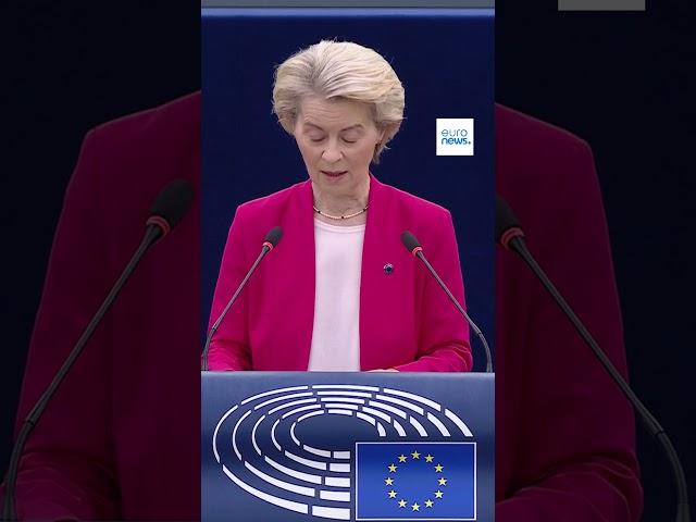 Von der Leyen: "Pace attraverso la forza. Putin è un vicino ostile"