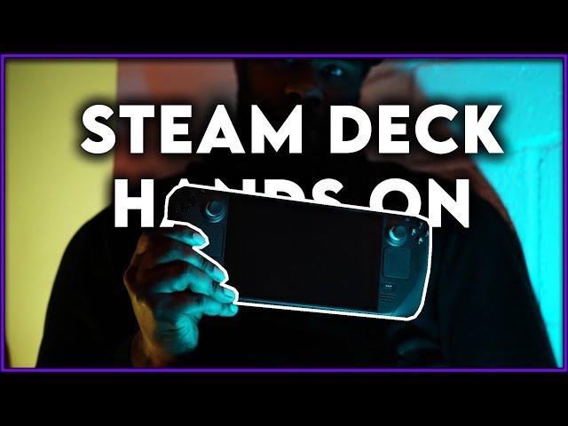 HANDS ON: First Time With STEAM DECK 512GB Version!