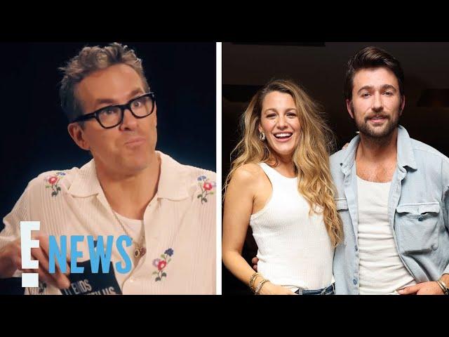 Ryan Reynolds Hilariously CONFRONTS Wife Blake Lively's Costar Over "Suggestive" Pic | E! News