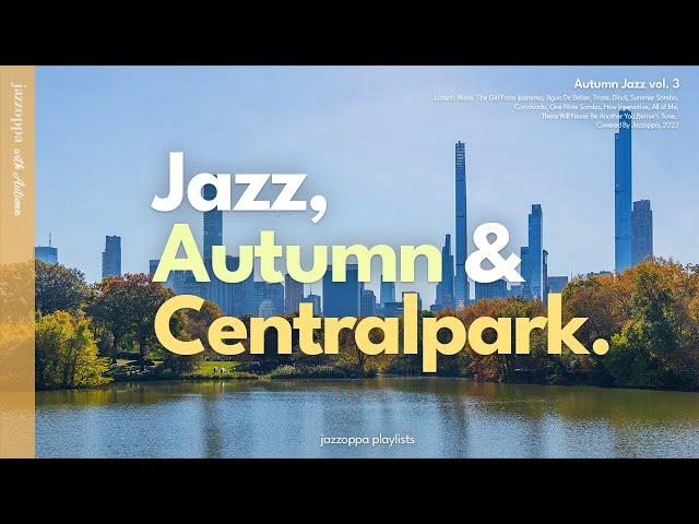 𝗣𝗹𝗮𝘆𝗹𝗶𝘀𝘁 | Autumn Manhattan, Jazz in Central Park | NY Jazz | Lounge & Store Music