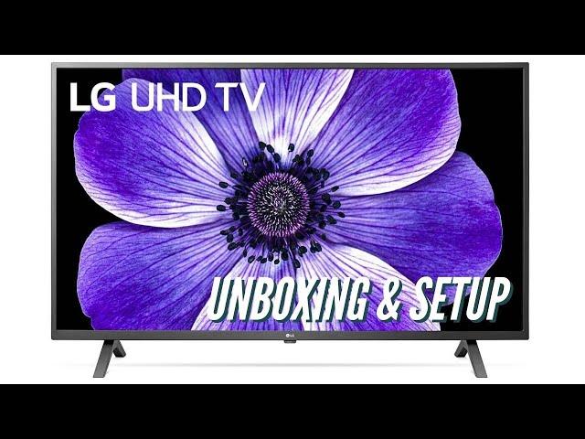 LG UHD 4K TV UN70 Unboxing & Setup