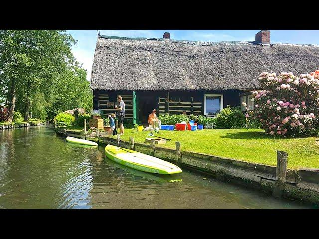 Looking Inside a House in Fairy Tale Like Village of Germany | Spreewald