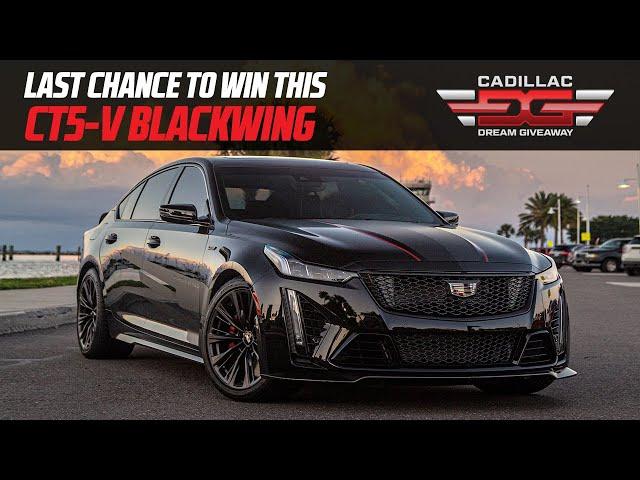 Cadillac CT5-V Blackwing Launch Edition #65 of #250! LAST CHANCE to Enter to Win it!