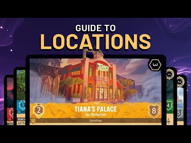 How do LOCATIONS work in Disney Lorcana? Everything you NEED TO KNOW about Location Cards Explained!