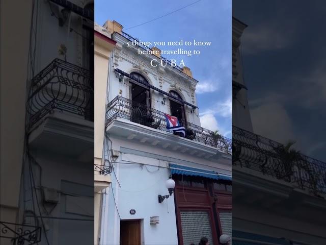 Top 5 tips when visiting Cuba:  Bring cash! in USD or Euro and exchange into CUP (Cuban pesos)