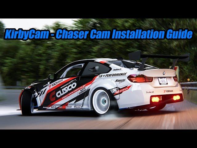 KirbyCam - Chaser Cam Installation Guide l Drift Cam l Assetto Corsa