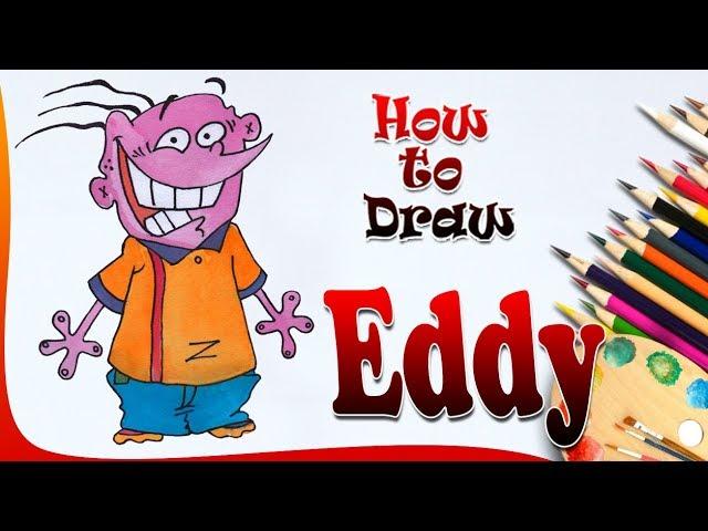 How to Draw Eddy || Ed Edd and Eddy drawing || Easy drawing step by step