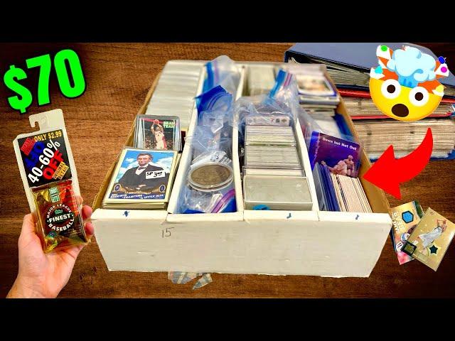 $70 SPORTS CARDS COLLECTION FROM GOODWILL…WORTH IT?!