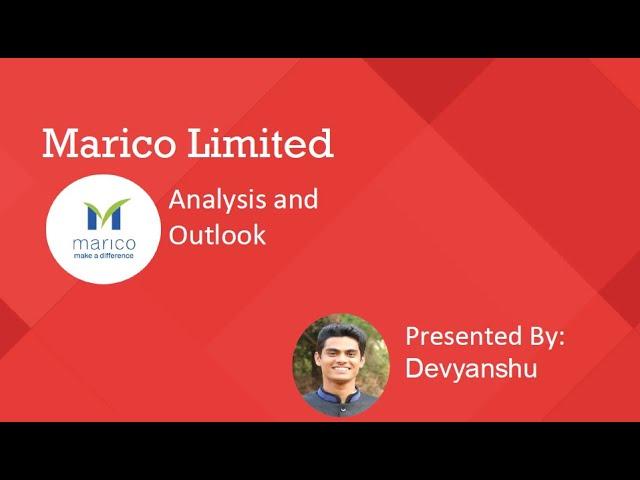 Marico Equity Research & Valuation | School of Market Studies Webinar Learning Series #05