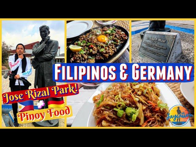 FILIPINOS IN GERMANY - Jose Rizal Park & Filipino Food in Frankfurt