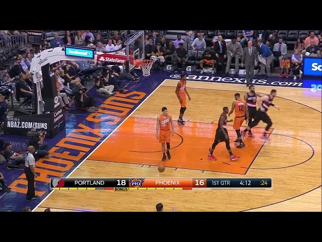 Quarter 1 One Box Video :Suns Vs. Trail Blazers, 3/12/2017 12:00:00 AM