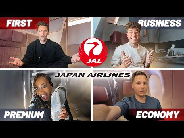 BRAND-NEW Japan Airlines A350- 1000 in ALL 4 Classes - First Class, Business, Premium, Economy