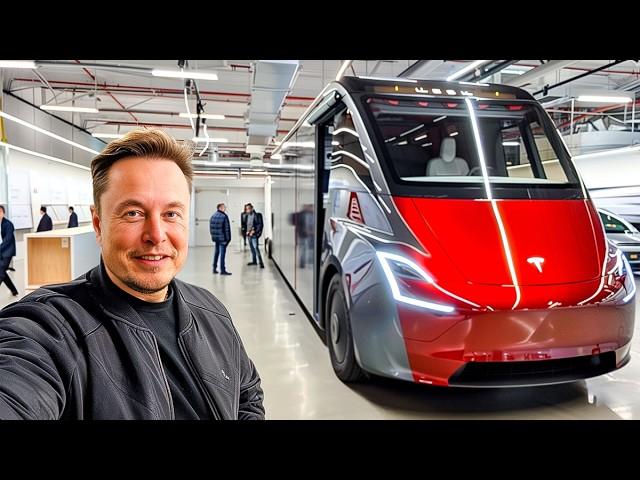 Elon Musk : "i am releasing Tesla's $17,000 Motor Home Today!"