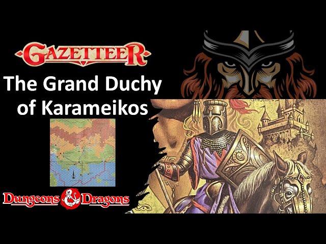 Gaz1 The Grand Duchy of Karameikos - the first BECMI Gazetteer set in the Known World (Mystara)