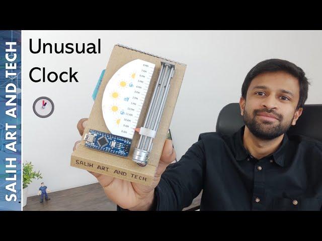 Fancy Clock | Unusual Design | Arduino Clock | Innovation at home | Arduino Project Ideas