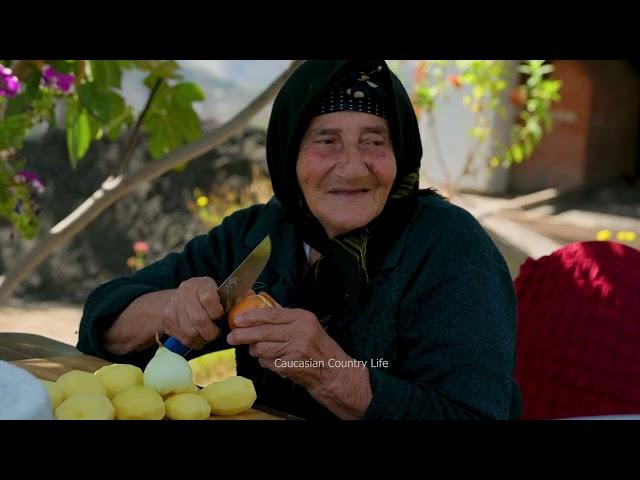 Grandma's Secret Recipe: A Taste of Caucasian Village Life