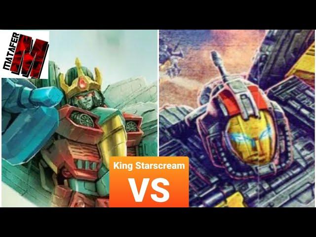 SPARKBOUND: King Starscream VS Captain Omega Supreme